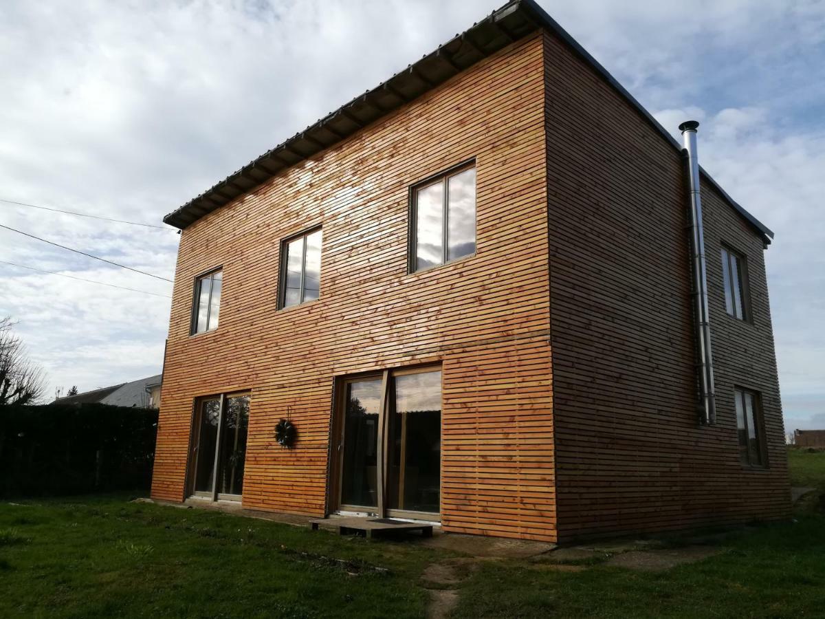 Maison Ecologique En Paille La Chapelle-Encherie Luaran gambar