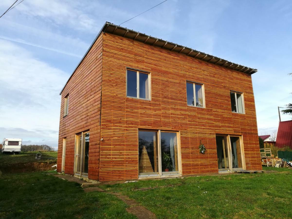 Maison Ecologique En Paille La Chapelle-Encherie Luaran gambar